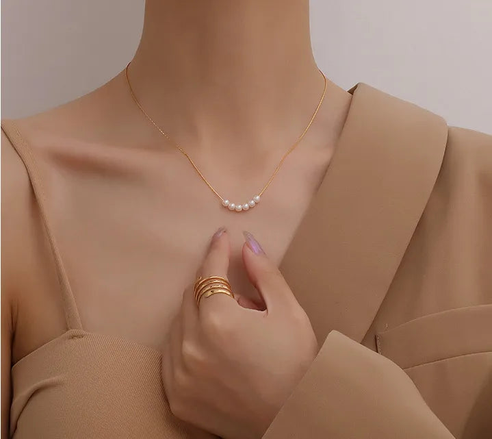 Cadena con perlas
