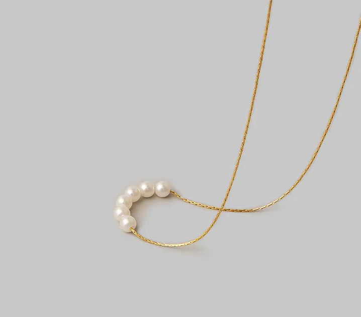 Cadena con perlas