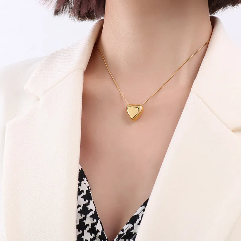 Collar Con Forma De Corazón